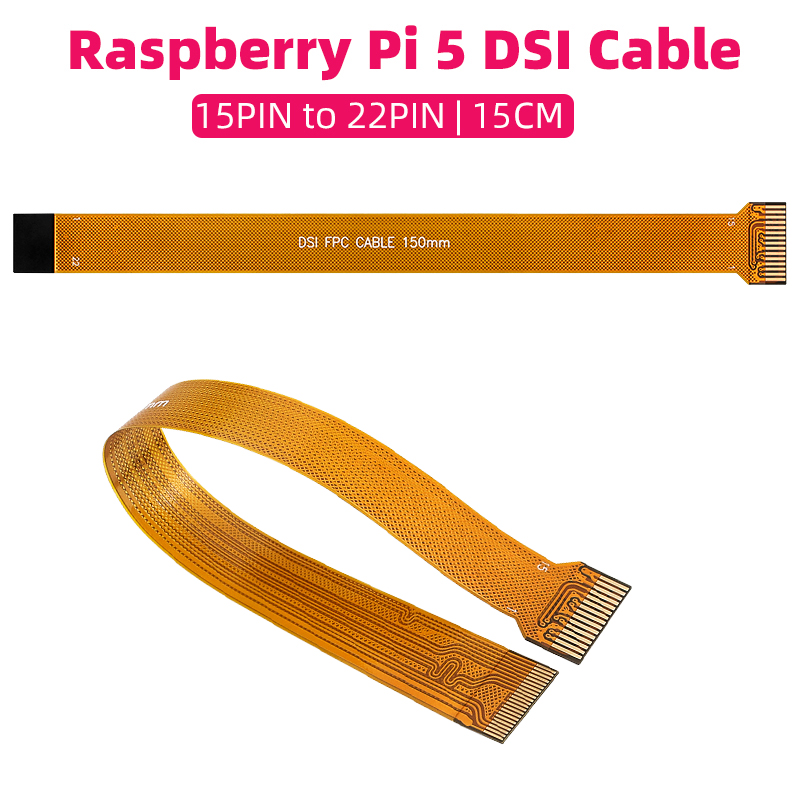 Pi Camera Cable - Raspberry Pi 5 DSI kabel 22Pin
