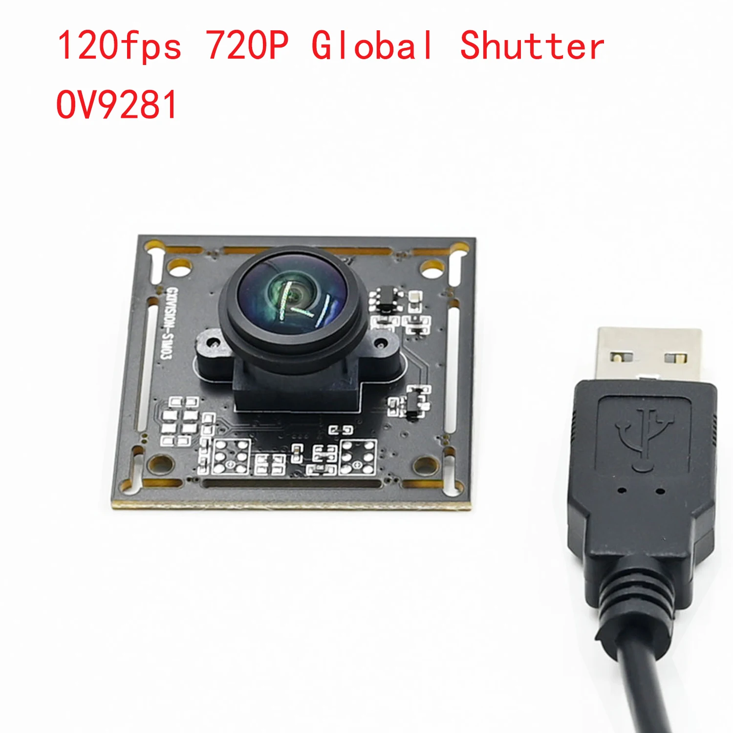 Raspberry Pi Global Shutter Camera Imx296 - OV9281 120fps modul kamera USB Shutter