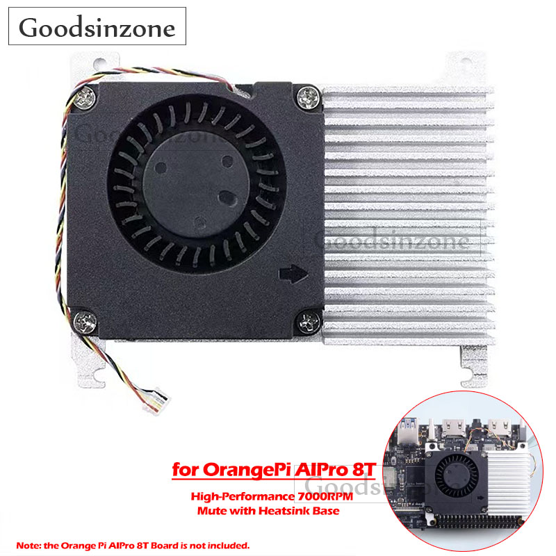 Pi Cooler - Kipas Pendingin dengan Kit Basis Heatsink