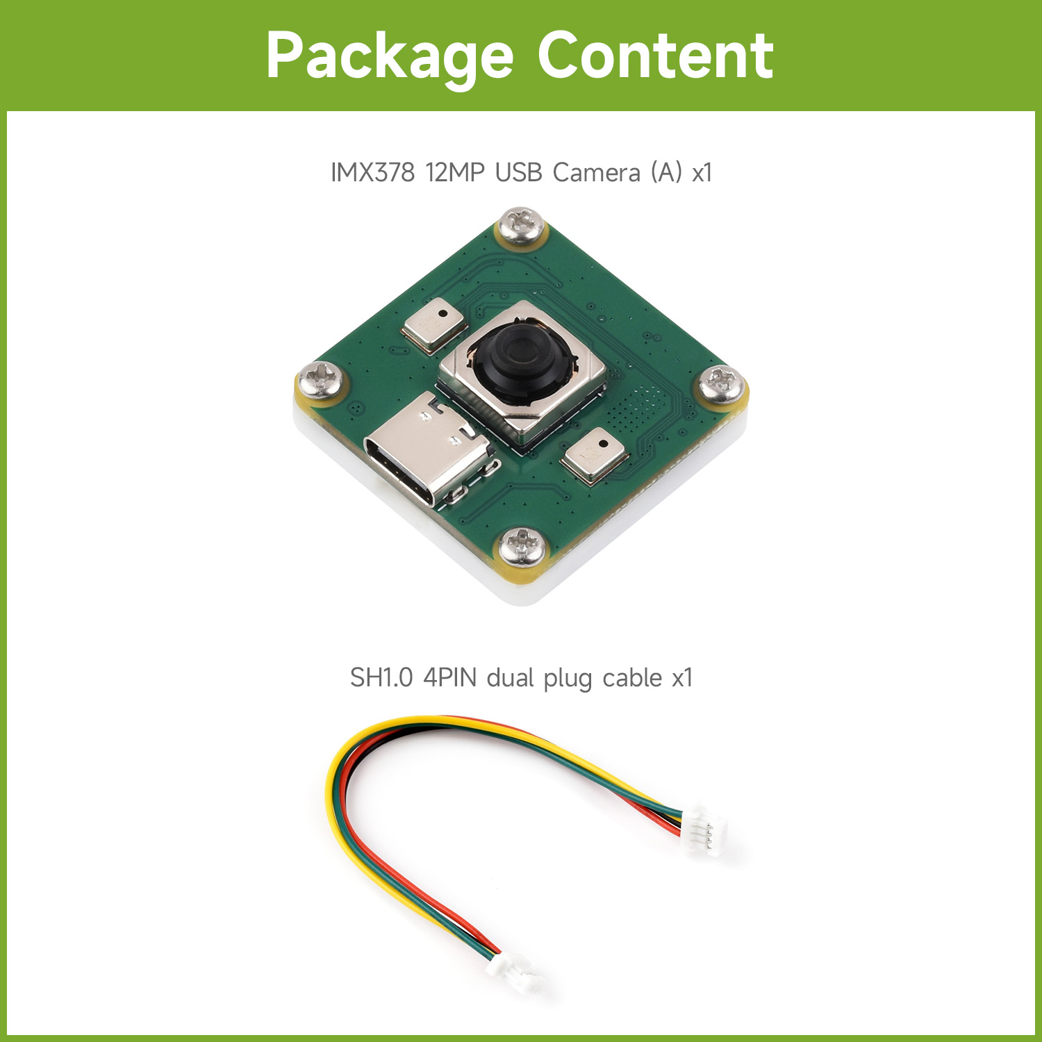 Waveshare IMX378 Kamera USB 12 - Raspberry Pi Global Shutter Camera Imx296 ulasan dan harga