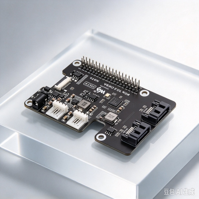 Adaptor PCIe ke 2-Saluran SATA - Raspberry Pi 5 ulasan dan harga
