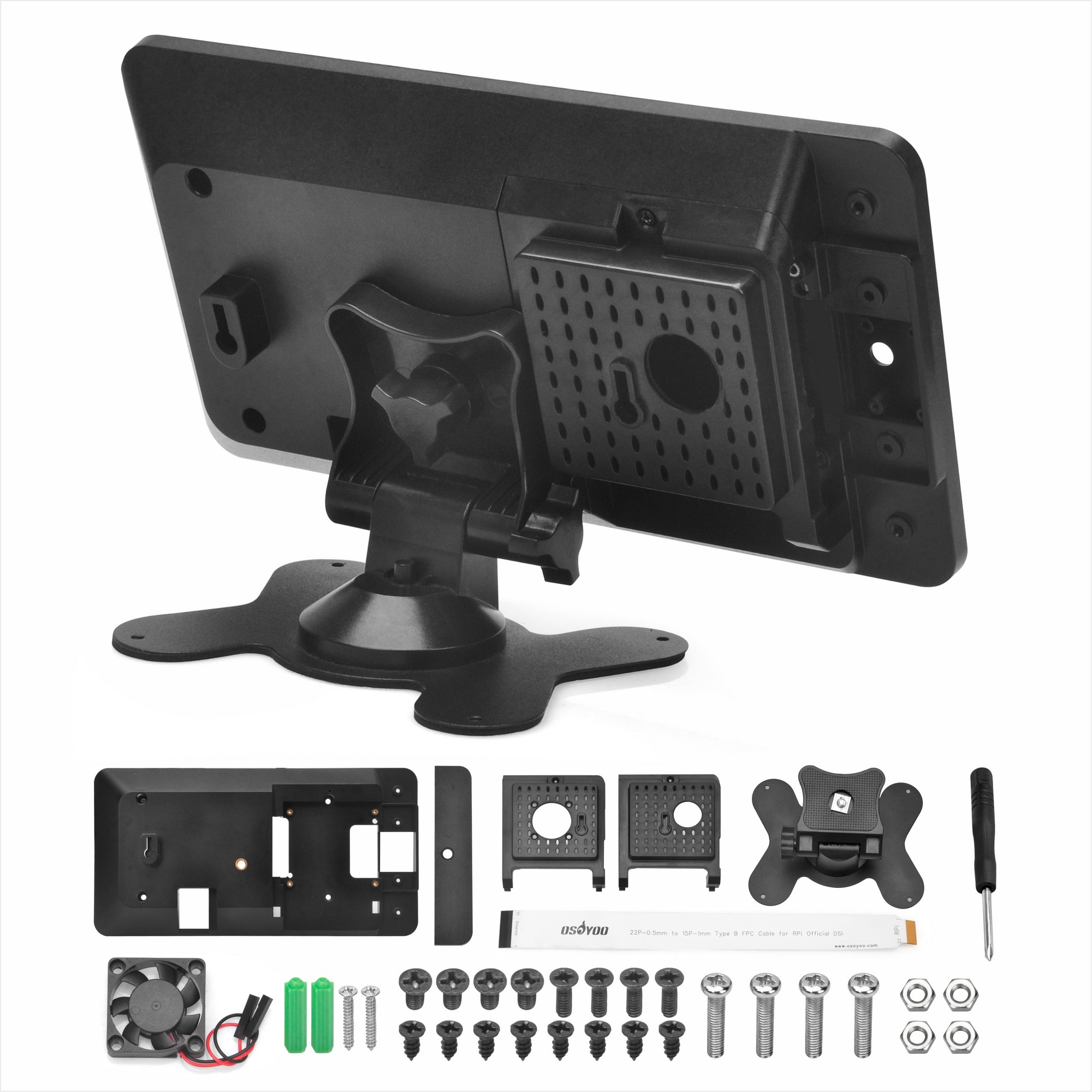 Casing OSOYOO PiStudio untuk R - Pi 5 Case ulasan dan harga