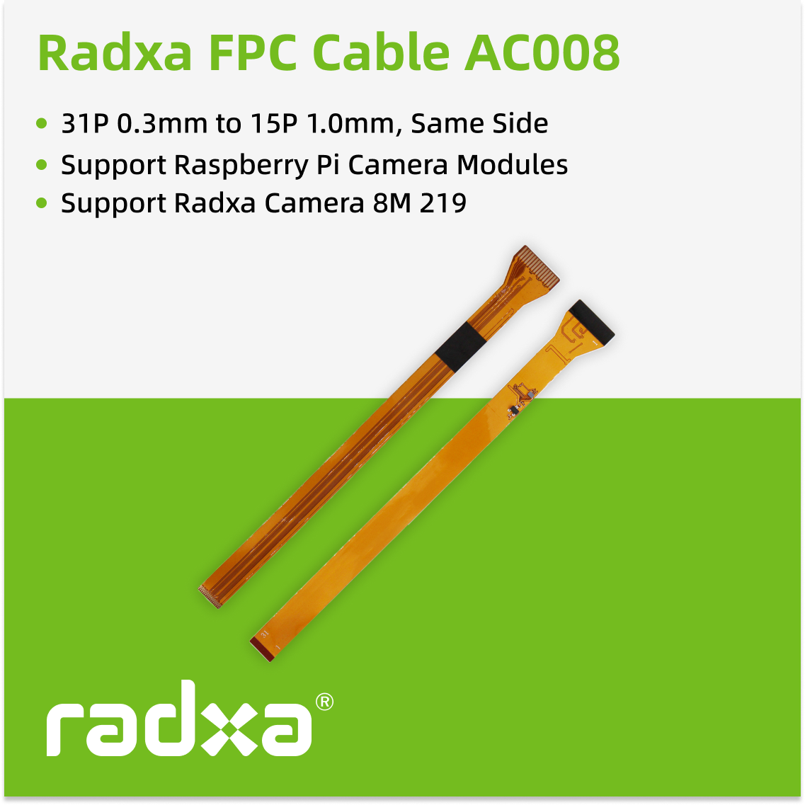 Kabel FPC AC008 untuk Kamera R - Pi Camera Cable ulasan dan harga