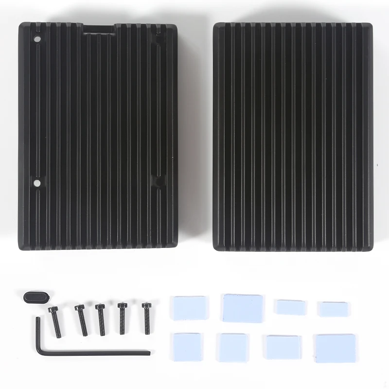 Casing Logam Aluminium Raspber - Pi 5 Case ulasan dan harga