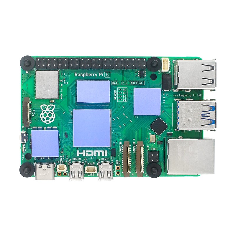 Raspberry beri Pi 5 casing log - Pi 5 Case ulasan dan harga