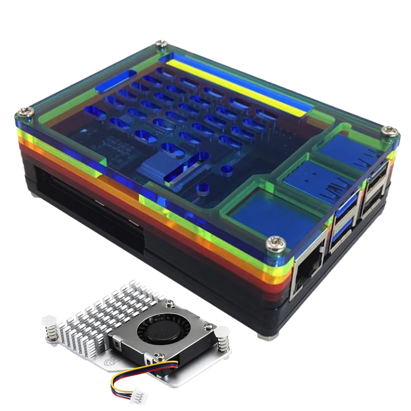 Raspberry beri Pi 5 casing 9 l - Pi 5 Case ulasan dan harga
